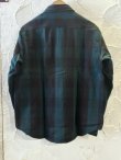 画像2: ALCARZA/HEAVY FLANNEL SHIRT BUFFALO CHECK  GREEN