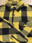 画像4: ALCARZA/HEAVY FLANNEL SHIRT BUFFALO CHECK  YELLOW