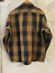 画像2: ALCARZA/HEAVY FLANNEL SHIRT OMBRE  BROWN