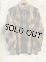 画像: ALCARZA/HEAVY FLANNEL SHIRT OMBRE  BROWN