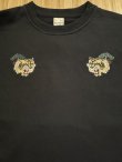 画像4: ALCARZA/EMBROIDERY SWEAT TIGER  BLACK