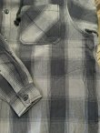 画像5: ALCARZA/HEAVY FLANNEL PARKA OMBRE GRAY
