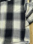 画像6: ALCARZA/HEAVY FLANNEL PARKA OMBRE BLACK