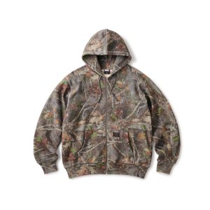 画像: FTC/THERMAL LINED ZIP UP HOODY CAMO