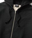画像3: FTC/THERMAL LINED ZIP UP HOODY  BLACK