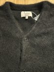 画像3: ALCARZA/MOHAIR LIKE CARDIGAN  BLACK