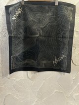 画像: NANGA/PARBAT CONTOUR MAP BANDANA  BLACK