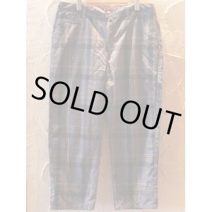 画像: CORISCO/CHECK CROPPED  PANTS  D.GREY