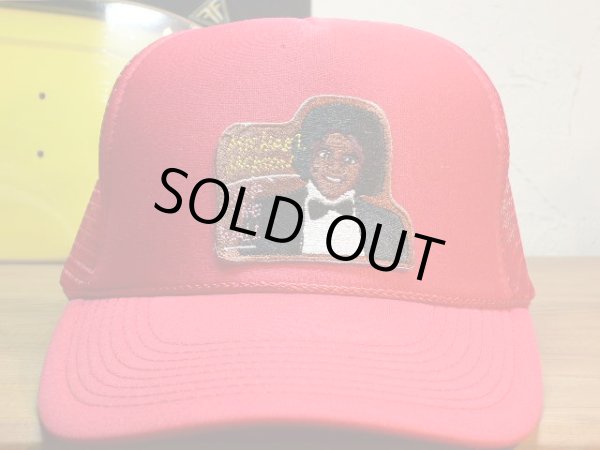 画像1: BELIVE/MICHAEL JACKSON MESH CAP OFF THE WALL  RED