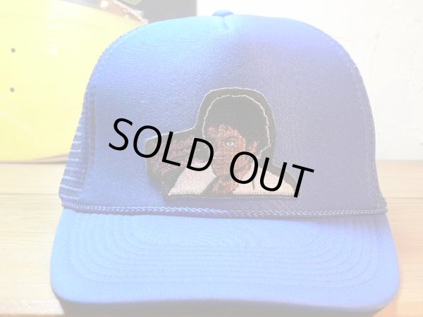 画像1: BELIVE/MICHAEL JACKSON MESH CAP THRILLER  ROYAL