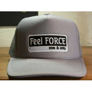 画像: Feel FORCE/ONE&ONLY MESH CAP  GRAYxWHITE