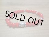 画像: WELCOME/ANTIQUE BEADS BRACELET  RED