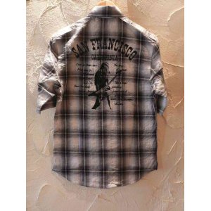 画像: ☆SALE 55%OFF☆ BURDEN/CHECK SHIRTS  BLACKxGRAYxWHITE