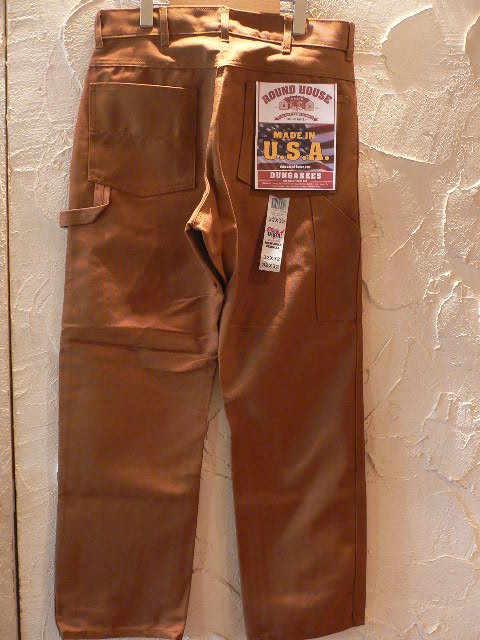 画像: ROUND HOUSE/PAINTER PANTS  BROWN DUCK