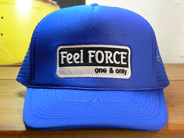 画像1: Feel FORCE/ONE&ONLY MESH CAP  ROYALxWHITE