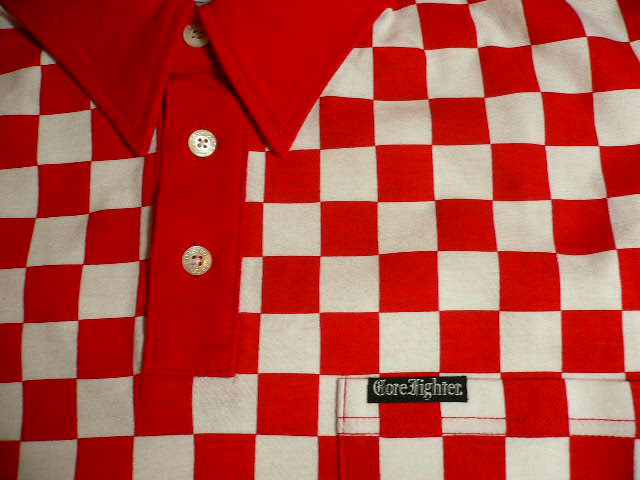 画像: COREFIGHTER/FLAG POLO　RED