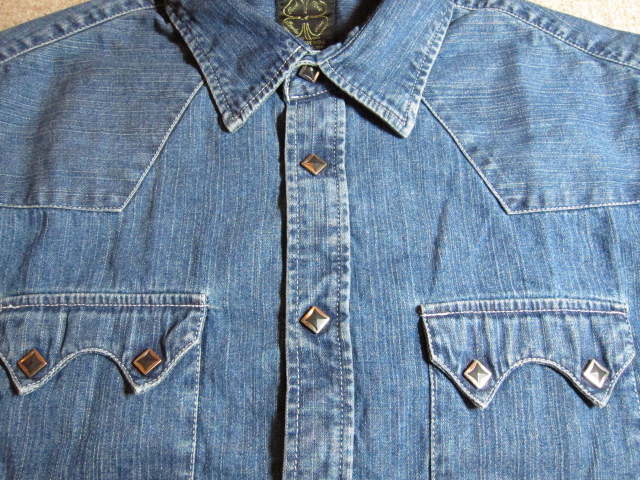 画像: A GOODTIME PRODUCTION/DENIM WESTERN SHIRTS INDIGO