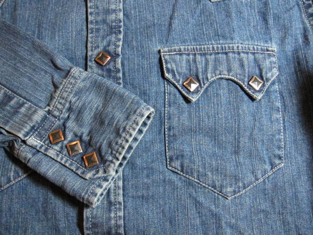 画像: A GOODTIME PRODUCTION/DENIM WESTERN SHIRTS INDIGO