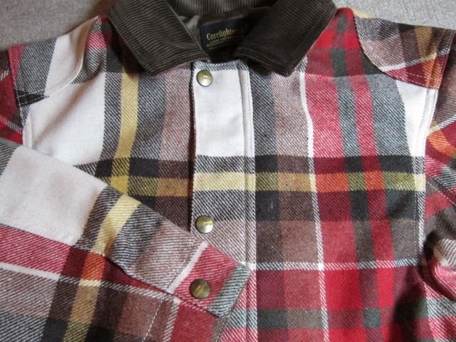 画像: COREFIGHTER/CHECK MELTON HUNTING JK  BROWN CHECK