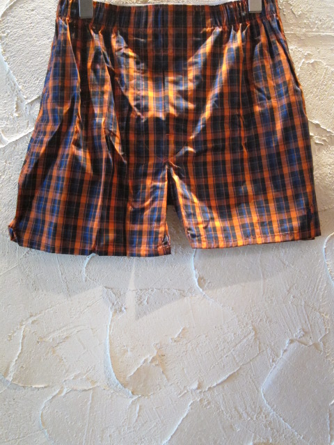 画像1: RALPH LAUREN/WOVEN BOXER  ORANGExNAVY