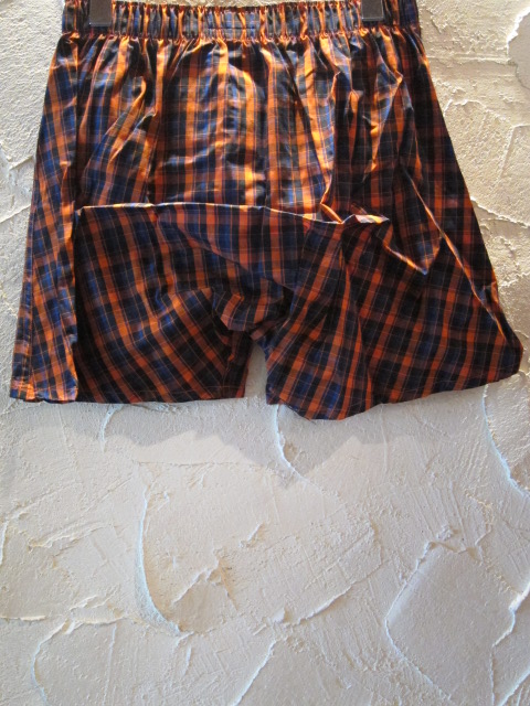 画像: RALPH LAUREN/WOVEN BOXER  ORANGExNAVY