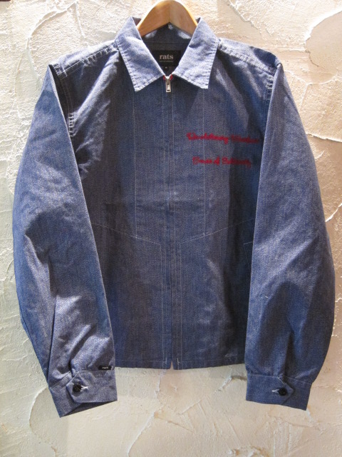 RATS CHAMBRAY WORK JKT ラッツ ワークジャケット ＊-