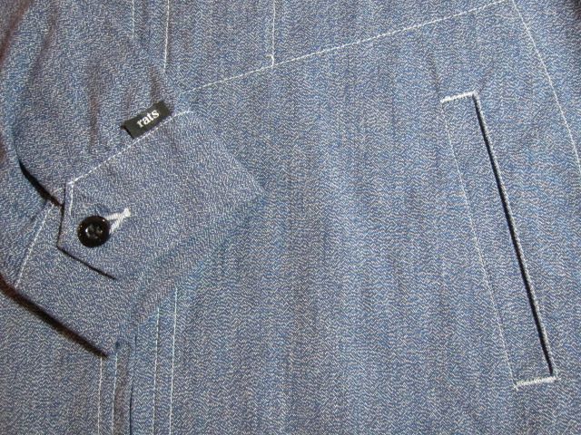 画像: RATS/CHAMBRAY WORK JKT ON EMB BLUE