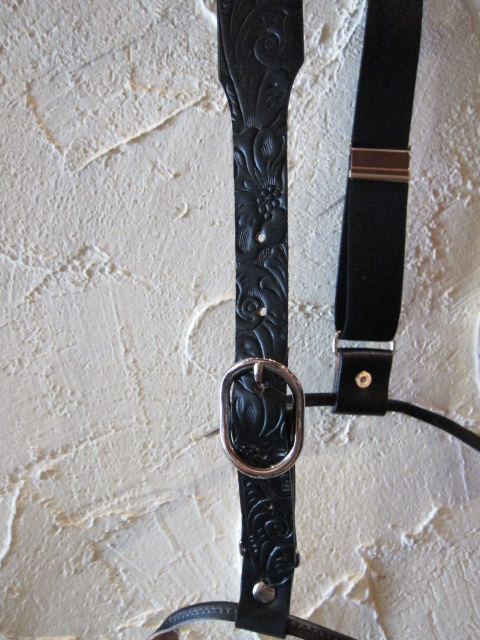 画像: A GOODTIME PRODUCTION/LEATHER SUSPENDER  BLACK