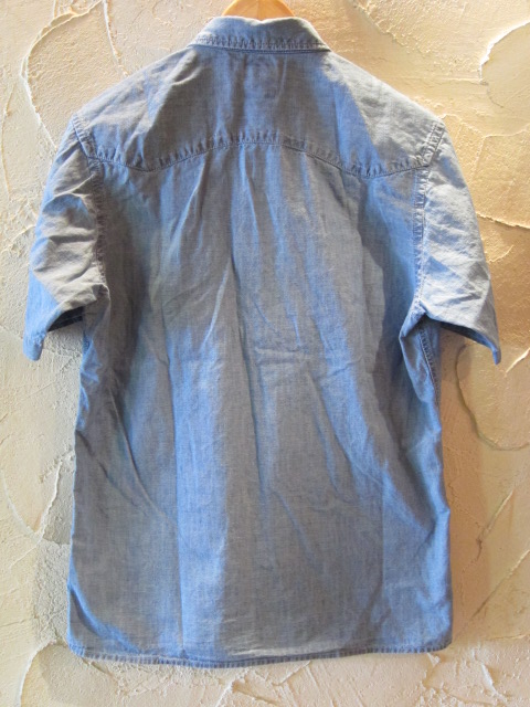 画像: A GOODTIME PRODUCTION/CHAMBLEY WESTERN SHIRTS S/S AGING ICE BLUE