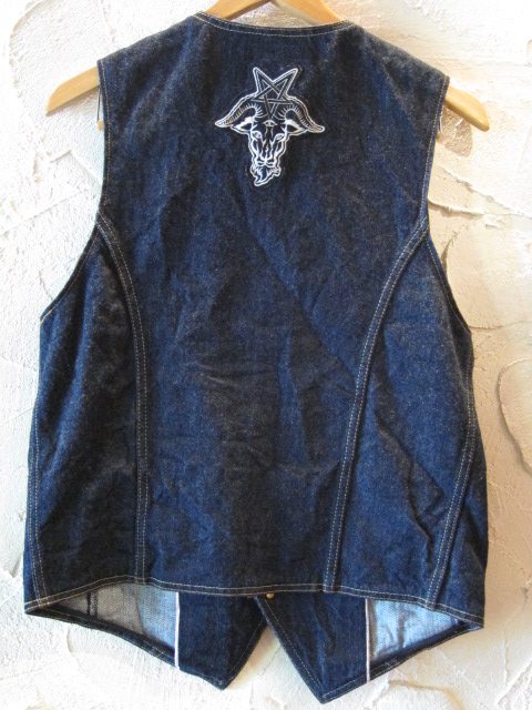 画像: SOFTMACHINE/JUDEMENT VEST  DENIM