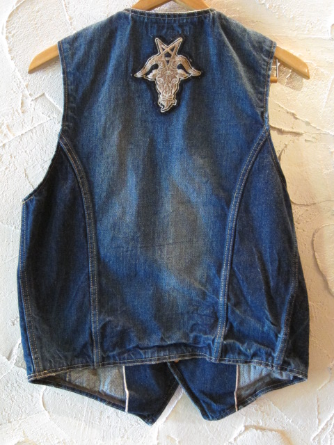 画像: SOFTMACHINE/JUDEMENT VEST USED DENIM