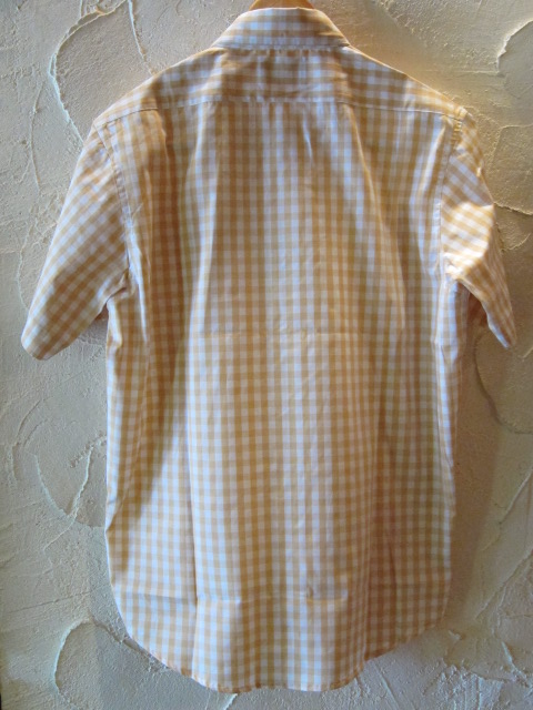 画像: COREFIGHTER/GINGHAM CHECK B.D SHIRTS  BEIGE