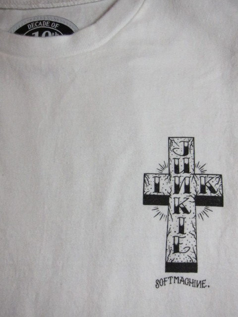 画像: SOFTMACHINE/INK JUNKIE-T  WHITE