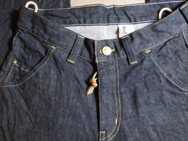 画像: GROK LEATHER/PEBBLE TROUSER  INDIGO