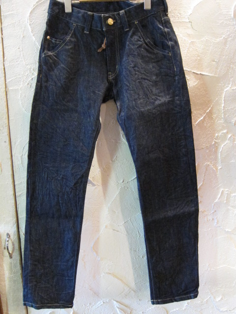 画像: GROK LEATHER/PEBBLE TROUSER  INDIGO