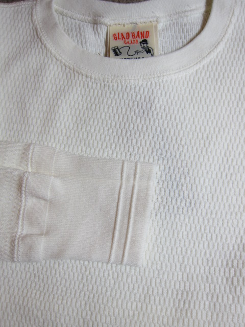 画像: GLAD HAND(グラッドハンド)/WAFFLE L/S T-SHIRTS  WHITE  27