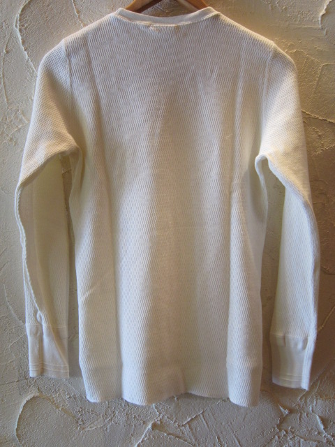 画像: GLAD HAND(グラッドハンド)/WAFFLE L/S T-SHIRTS  WHITE 10