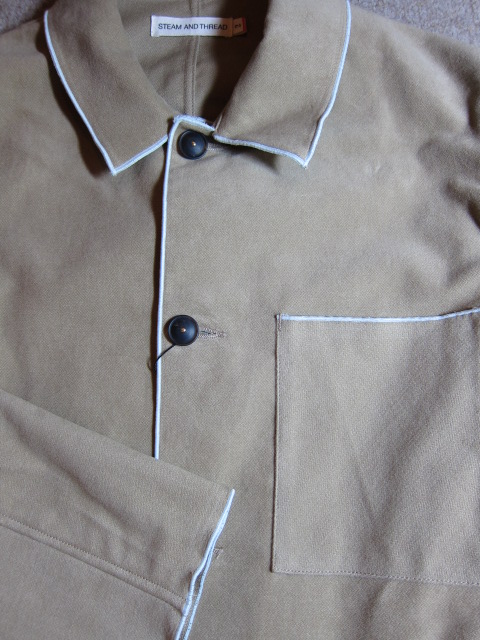 画像: ☆SALE 50%OFF☆ STEAM AND THREAD/SHOP COAT FLANNEL  BEIGE