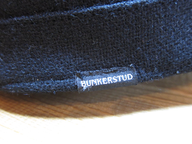 画像: ☆SALE 50%OFF☆  BUNKERSTUD/MILLITARY CAP  BLACK