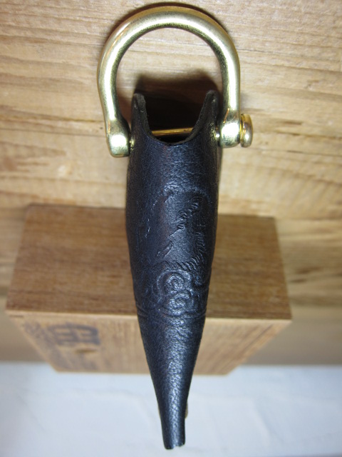 画像: GROK LEATHER/KEY COVER PLANE BLACK SHRINK LEATHER