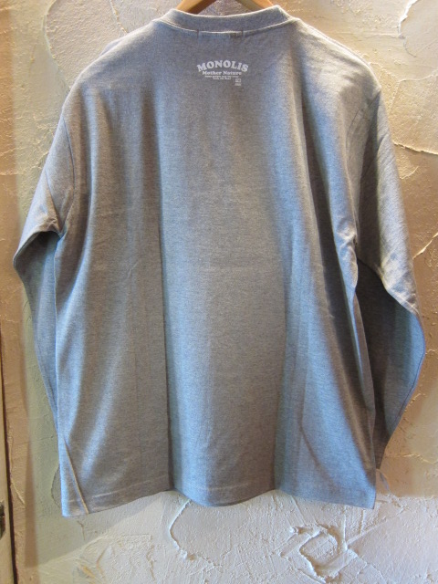 画像: ☆SALE 50%OFF☆ MONOLIS/DONT GIVE L/S TEE  GRAY