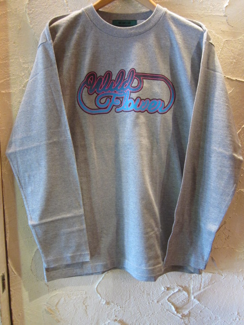 画像1: ☆SALE 50%OFF☆ MONOLIS/PEACE L/S TEE  GRAY