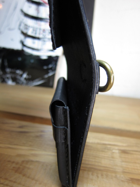 画像: GROK LEATHER/NEW BILL WALLET CARVING  BLACK