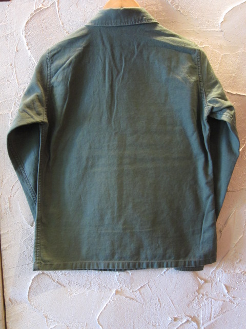 画像: SURPLUS/US TYPE FATIGUE SHIRTS PLAIN OLIVE