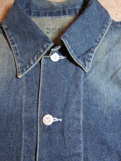 画像: WORLD SURPLUS/US TYPE 40'S DENIM WORK JKT INDIGO