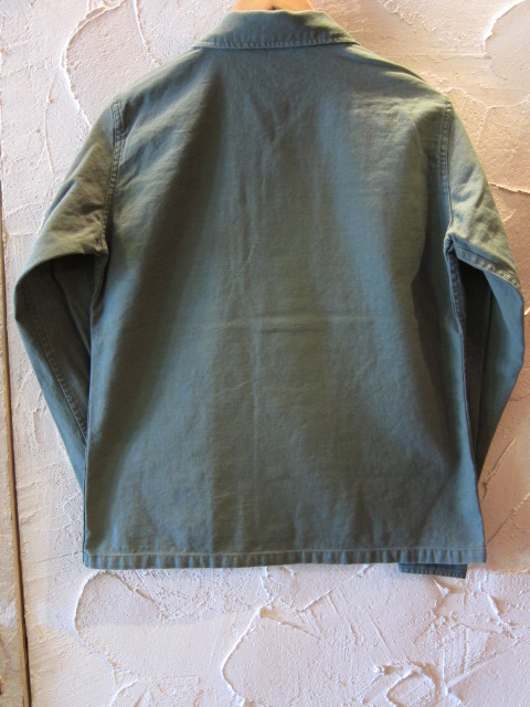 画像: SURPLUS/US TYPE FATIGUE SHIRTS STENCIL OLIVE