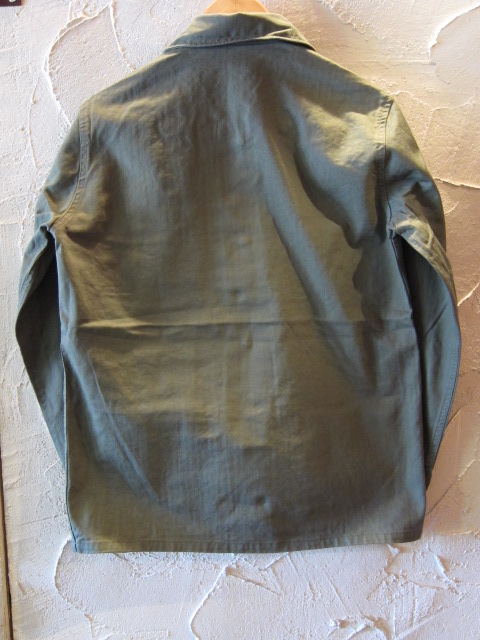 画像: WORLD SURPLUS/USMC HBT SHIRTS JKT OLIVE 