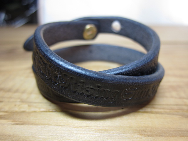 画像: GROK LEATHER/HEAT RISING BRACE 13mm  BLACK