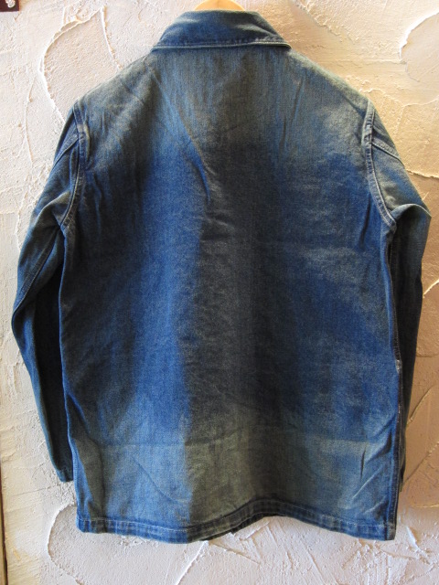 画像: WORLD SURPLUS/US TYPE 40'S DENIM WORK JKT INDIGO