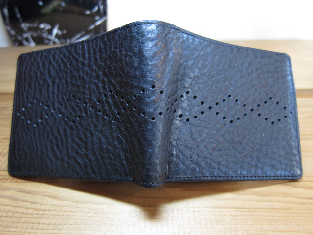 画像: SEVENTY FOUR/LEATHER WALLET  BLACK